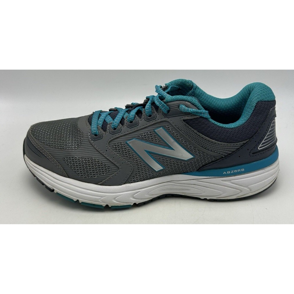 New Balance Sneakers Womans 8 560 V7 W560LS7 Gray Running Shoes Lace Up